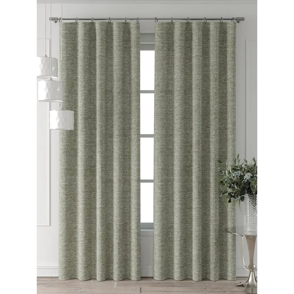 Фото 2 Комплект штор Comfy way Форнерс - 719 - 240 см CW709719240-240 на шторной ленте 240x150 см цвет бежевый