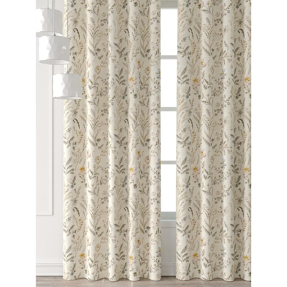 Фото 6 Комплект штор Comfy way Форнерс - 729 - 240 см CW709729240-240 на шторной ленте 240x150 см цвет бежевый