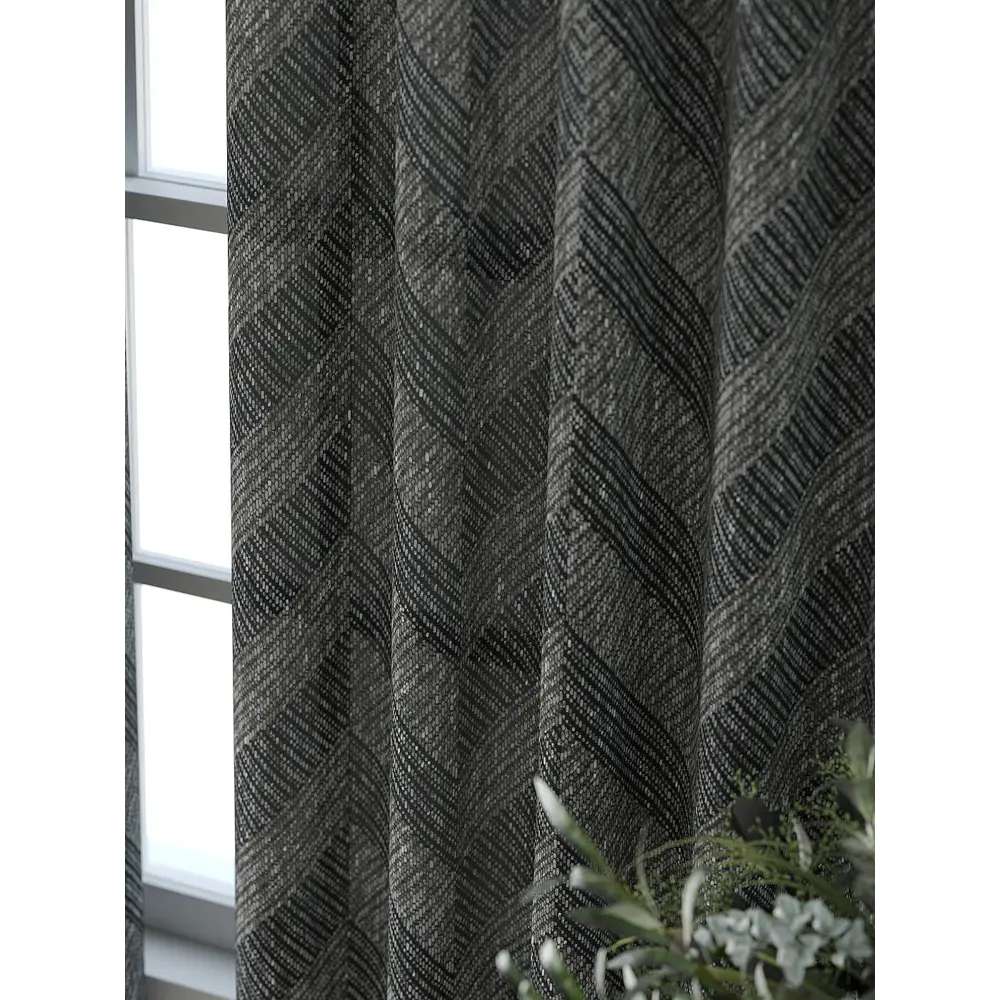 Фото 3 Комплект штор Comfy way Форнерс - 657 - 260 см CW709657260-260 на шторной ленте 260x150 см цвет серый