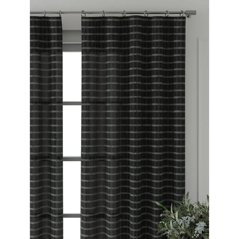 Фото 5 Комплект штор Comfy way Форнерс - 692 - 260 см CW709692260-260 на шторной ленте 260x150 см цвет серый