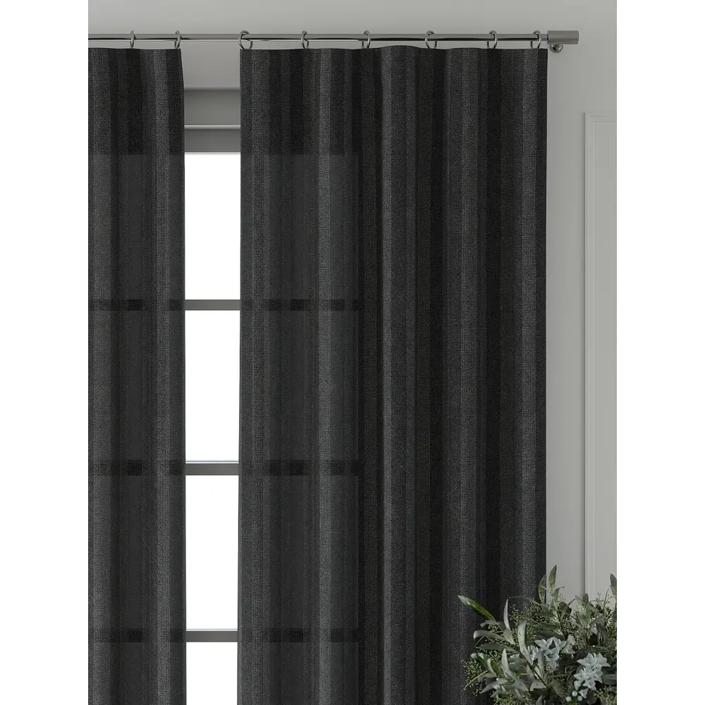 Фото 5 Комплект штор Comfy way Форнерс - 695 - 260 см CW709695260-260 на шторной ленте 260x150 см цвет серый