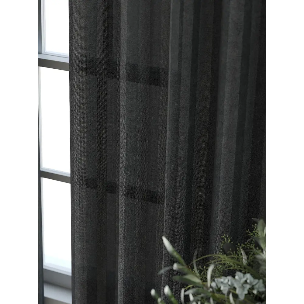 Фото 3 Комплект штор Comfy way Форнерс - 695 - 260 см CW709695260-260 на шторной ленте 260x150 см цвет серый