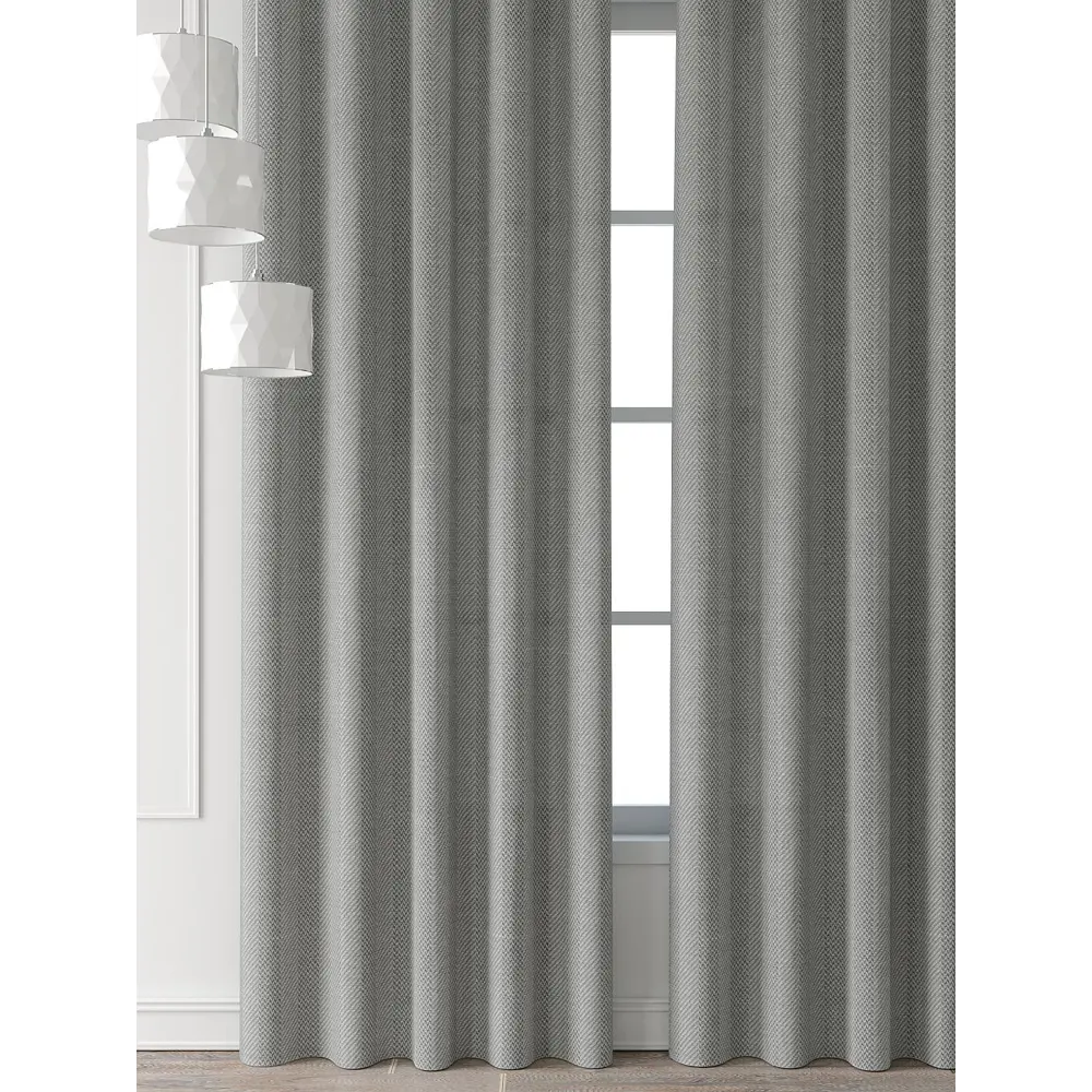 Фото 6 Комплект штор Comfy way Форнерс - 660 - 240 см CW709660240-240 на шторной ленте 240x150 см цвет серый Фото 6 Комплект штор Comfy way Форнерс - 660 - 240 см CW709660240-240 на шторной ленте 240x150 см цвет серый