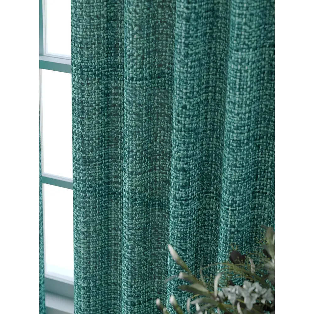 Фото 3 Комплект штор Comfy way Форнерс - 683 - 240 см CW709683240-240 на шторной ленте 240x150 см цвет голубой