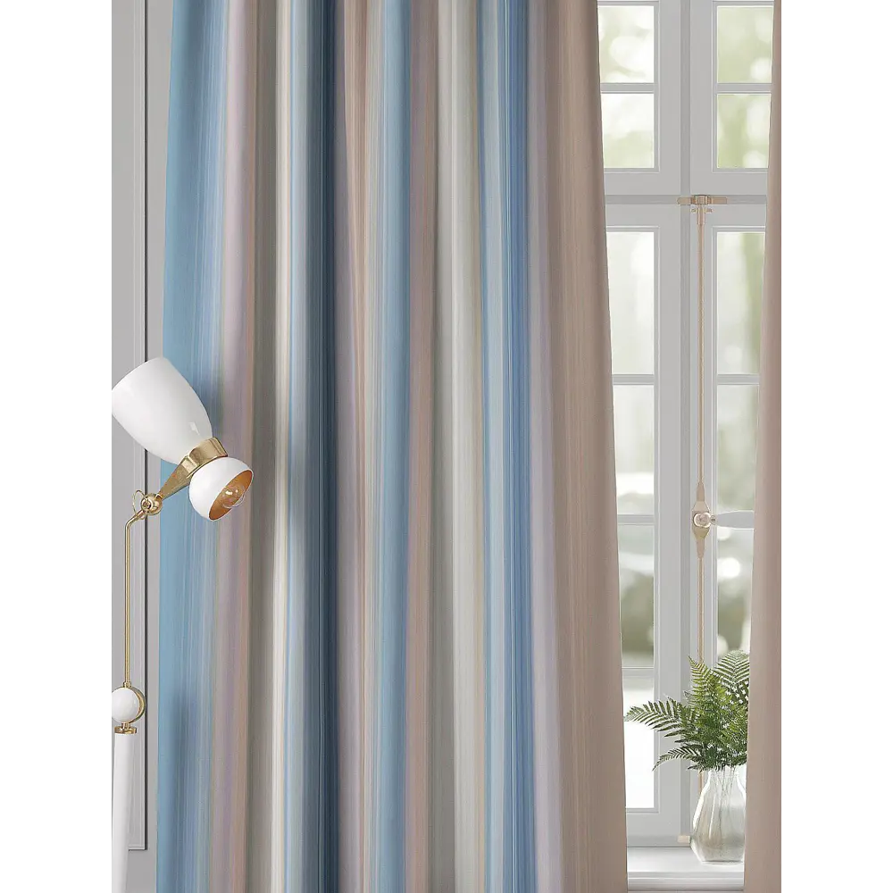 Фото 2 Комплект штор Comfy way Ингол - 240 CW941217240 на шторной ленте 240x150 см цвет бежевый Фото 2 Комплект штор Comfy way Ингол - 240 CW941217240 на шторной ленте 240x150 см цвет бежевый