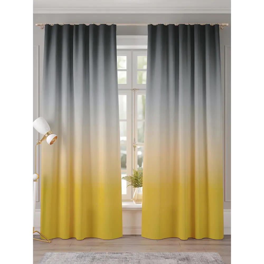 Фото 3 Комплект штор Comfy way Диниор - 240 CW941267240 на шторной ленте 240x150 см цвет бежевый Фото 3 Комплект штор Comfy way Диниор - 240 CW941267240 на шторной ленте 240x150 см цвет бежевый