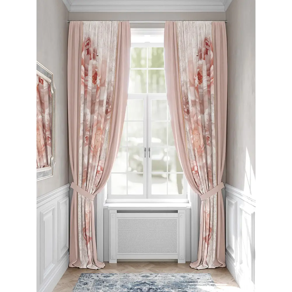 Фото 3 Комплект штор Comfy way Фиревирс - 230 CW943231230 на шторной ленте 230x150 см цвет розовый Фото 3 Комплект штор Comfy way Фиревирс - 230 CW943231230 на шторной ленте 230x150 см цвет розовый