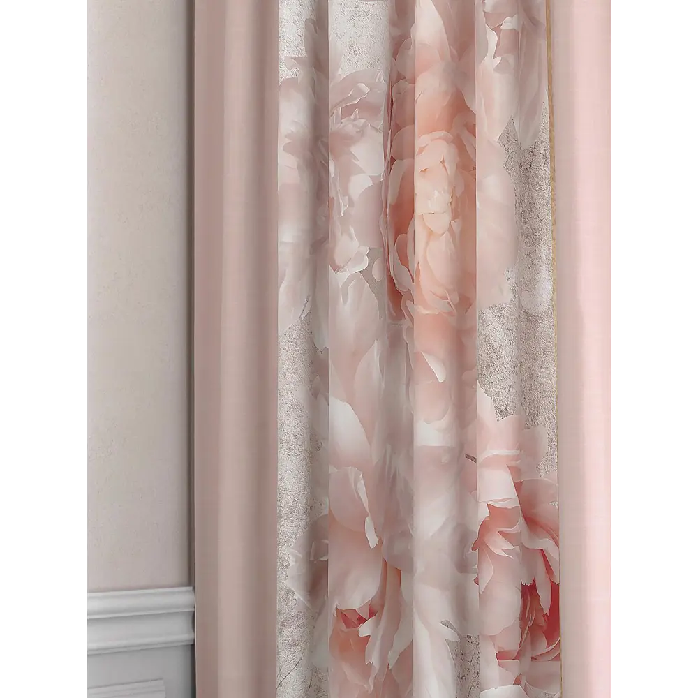 Фото 2 Комплект штор Comfy way Фиревирс - 230 CW943231230 на шторной ленте 230x150 см цвет розовый Фото 2 Комплект штор Comfy way Фиревирс - 230 CW943231230 на шторной ленте 230x150 см цвет розовый