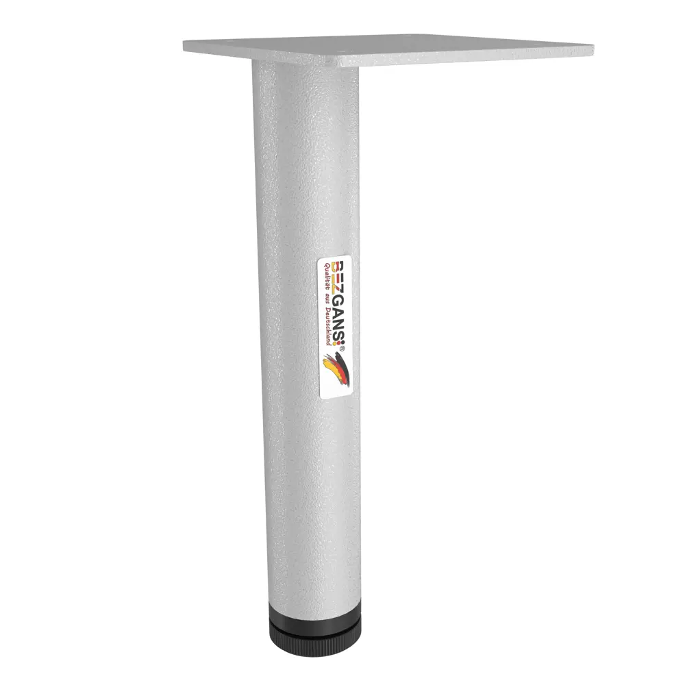 Фото Ножка круглая Bezgans 150x30 мм белая 6 шт Фото Ножка круглая Bezgans 150x30 мм белая 6 шт