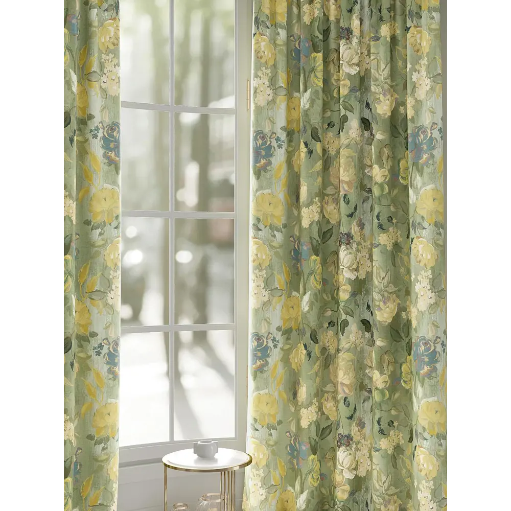 Фото 5 Комплект штор Comfy way Релинтар - 240 CW904048240 на шторной ленте 240x150 см цвет зеленый Фото 5 Комплект штор Comfy way Релинтар - 240 CW904048240 на шторной ленте 240x150 см цвет зеленый