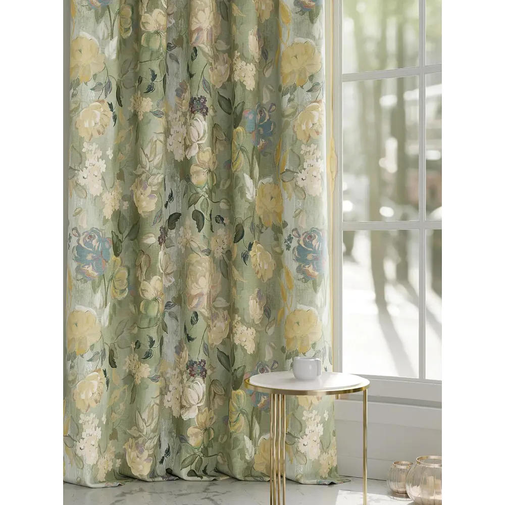 Фото 3 Комплект штор Comfy way Релинтар - 240 CW904048240 на шторной ленте 240x150 см цвет зеленый Фото 3 Комплект штор Comfy way Релинтар - 240 CW904048240 на шторной ленте 240x150 см цвет зеленый