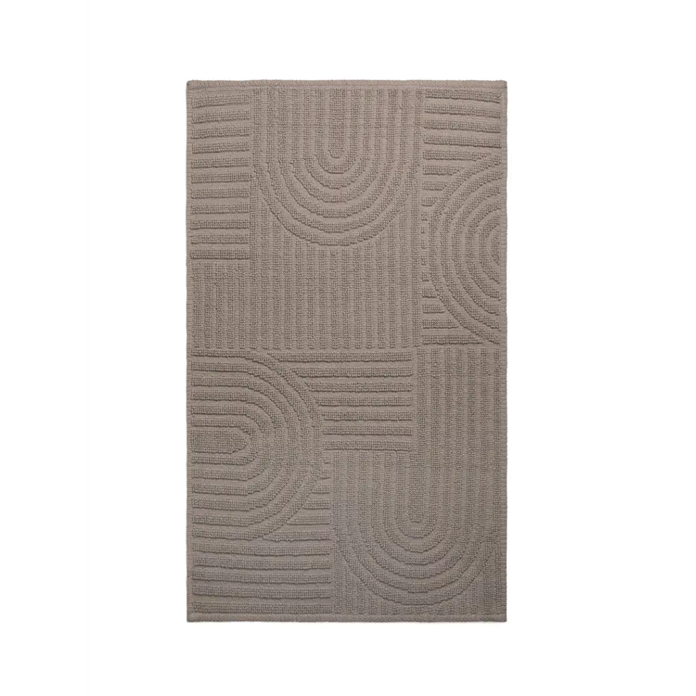 Фото 4 Коврик для ванной комнаты DENASTIA M111360 100x60см цвет бежевый Фото 4 Коврик для ванной комнаты DENASTIA M111360 100x60см цвет бежевый