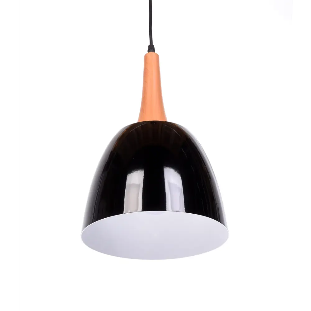Фото 5 Светильник подвесной LUMINA DECO Derby LDP 7901 BK 1 лампа 3 м² цвет черный Фото 5 Светильник подвесной LUMINA DECO Derby LDP 7901 BK 1 лампа 3 м² цвет черный