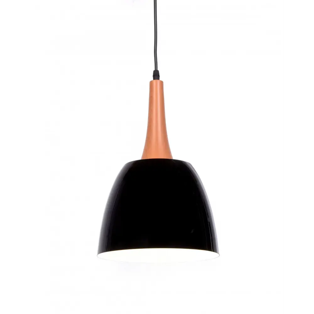 Фото 2 Светильник подвесной LUMINA DECO Derby LDP 7901 BK 1 лампа 3 м² цвет черный Фото 2 Светильник подвесной LUMINA DECO Derby LDP 7901 BK 1 лампа 3 м² цвет черный