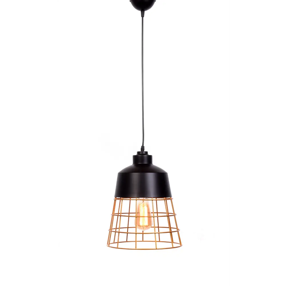 Фото Светильник подвесной LUMINA DECO LDP 7933 BK Bagsy 1 лампа 12 м² цвет черный Фото Светильник подвесной LUMINA DECO LDP 7933 BK Bagsy 1 лампа 12 м² цвет черный