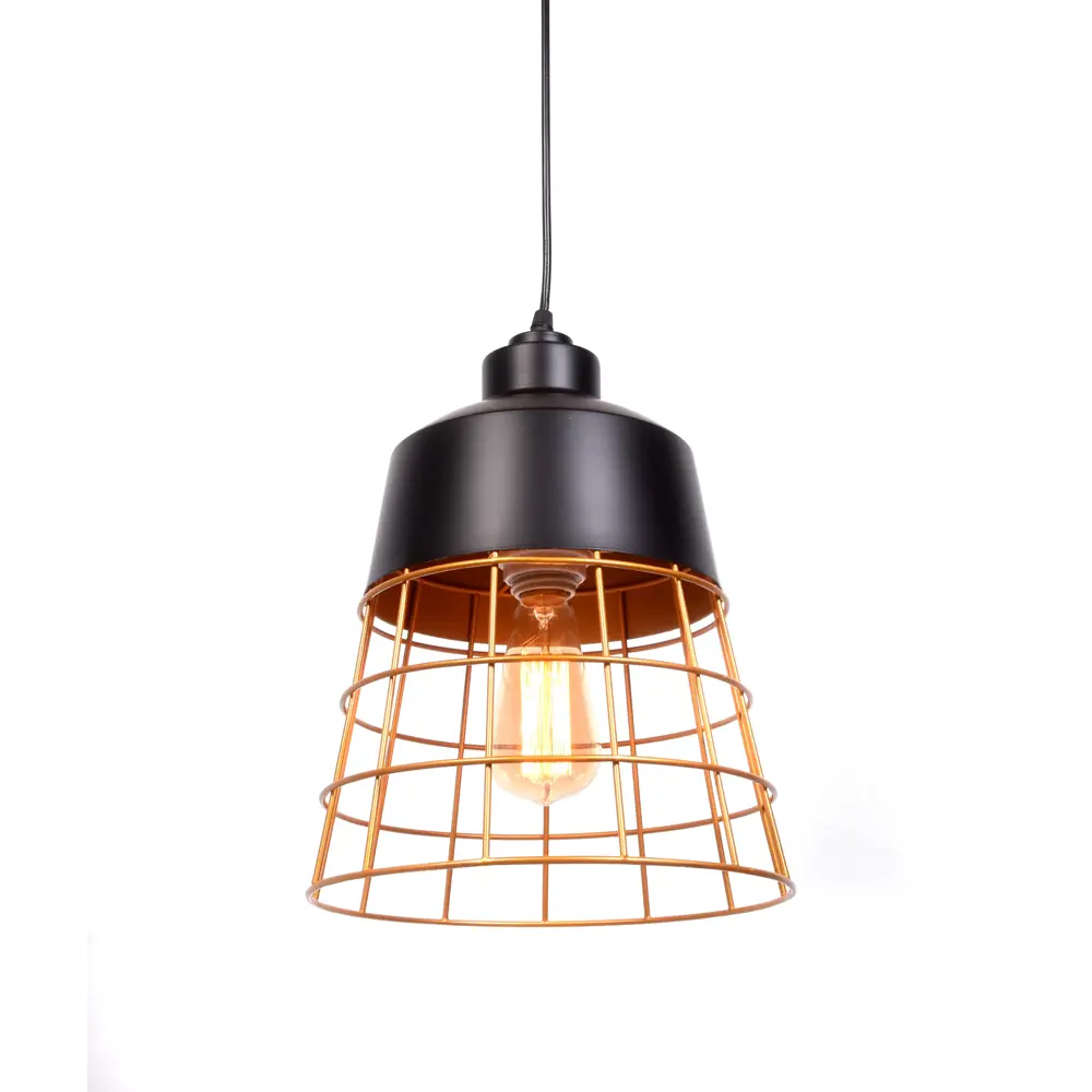 Фото 7 Светильник подвесной LUMINA DECO LDP 7933 BK Bagsy 1 лампа 12 м² цвет черный Фото 7 Светильник подвесной LUMINA DECO LDP 7933 BK Bagsy 1 лампа 12 м² цвет черный