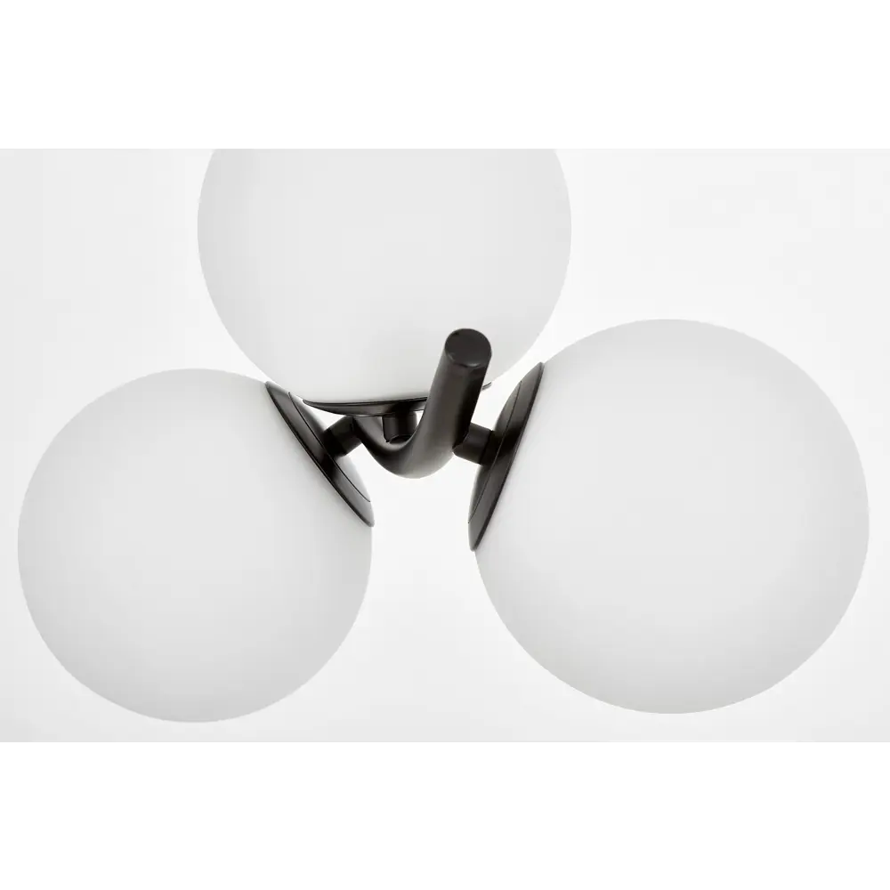 Фото 4 Светильник подвесной Lumina deco Bonio Ldp 7031-3 bk 3 лампы 5 м² цвет белый/черный Фото 4 Светильник подвесной Lumina deco Bonio Ldp 7031-3 bk 3 лампы 5 м² цвет белый/черный