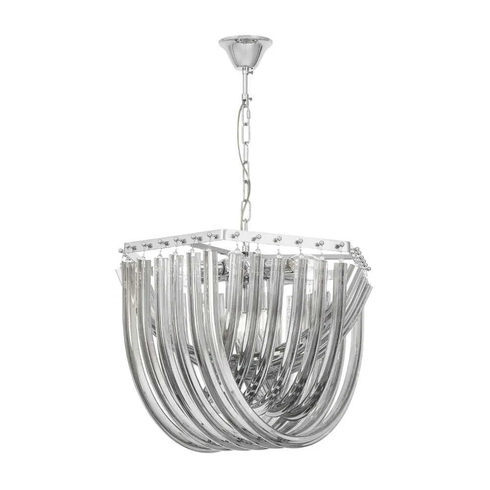 Фото 5 Светильник подвесной Lumina deco Boscone Ldp 7044-550 chr+gy 9 ламп 15 м² цвет хром/дымчатый Фото 5 Светильник подвесной Lumina deco Boscone Ldp 7044-550 chr+gy 9 ламп 15 м² цвет хром/дымчатый