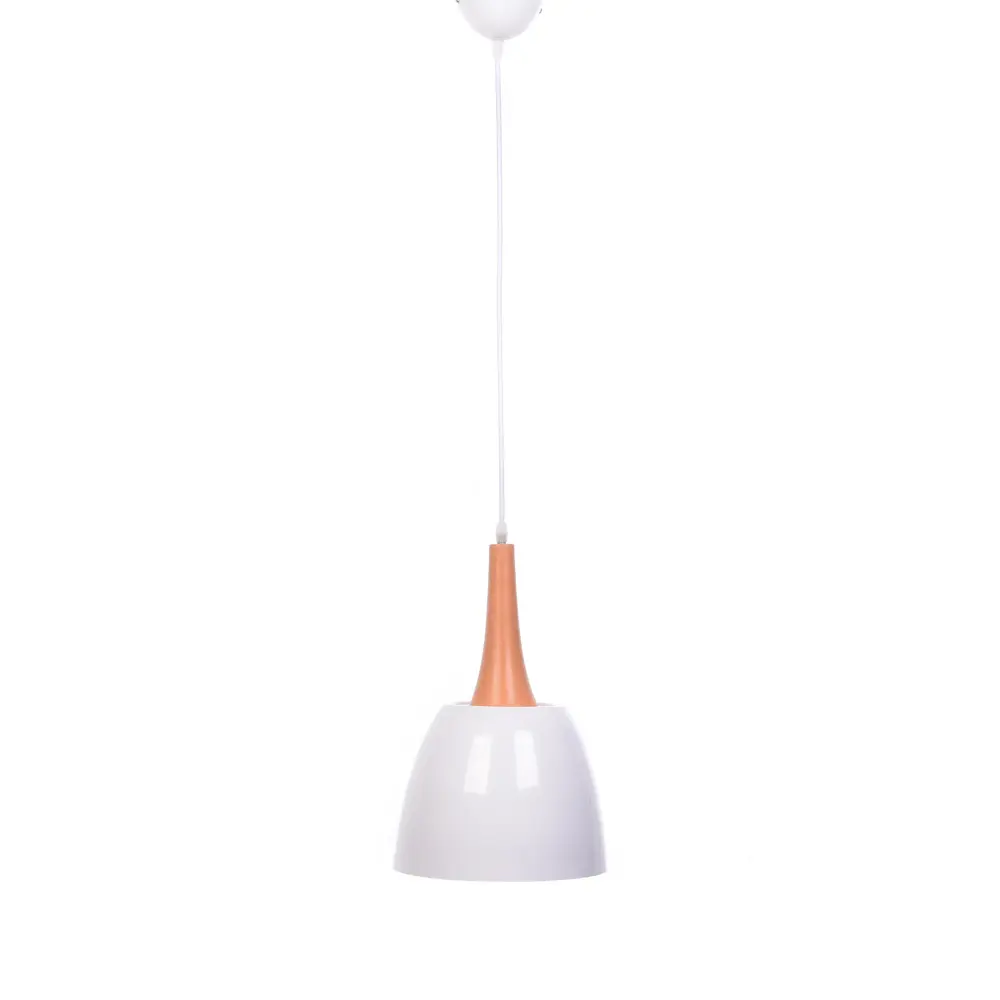 Фото Светильник подвесной LUMINA DECO Derby LDP 7901 WT 1 лампа 3 м² цвет белый