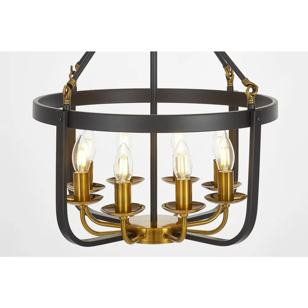 Фото 4 Светильник подвесной Lumina deco Berling Ldp 8024-8 bk+md 8 ламп 13 м² цвет черный Фото 4 Светильник подвесной Lumina deco Berling Ldp 8024-8 bk+md 8 ламп 13 м² цвет черный