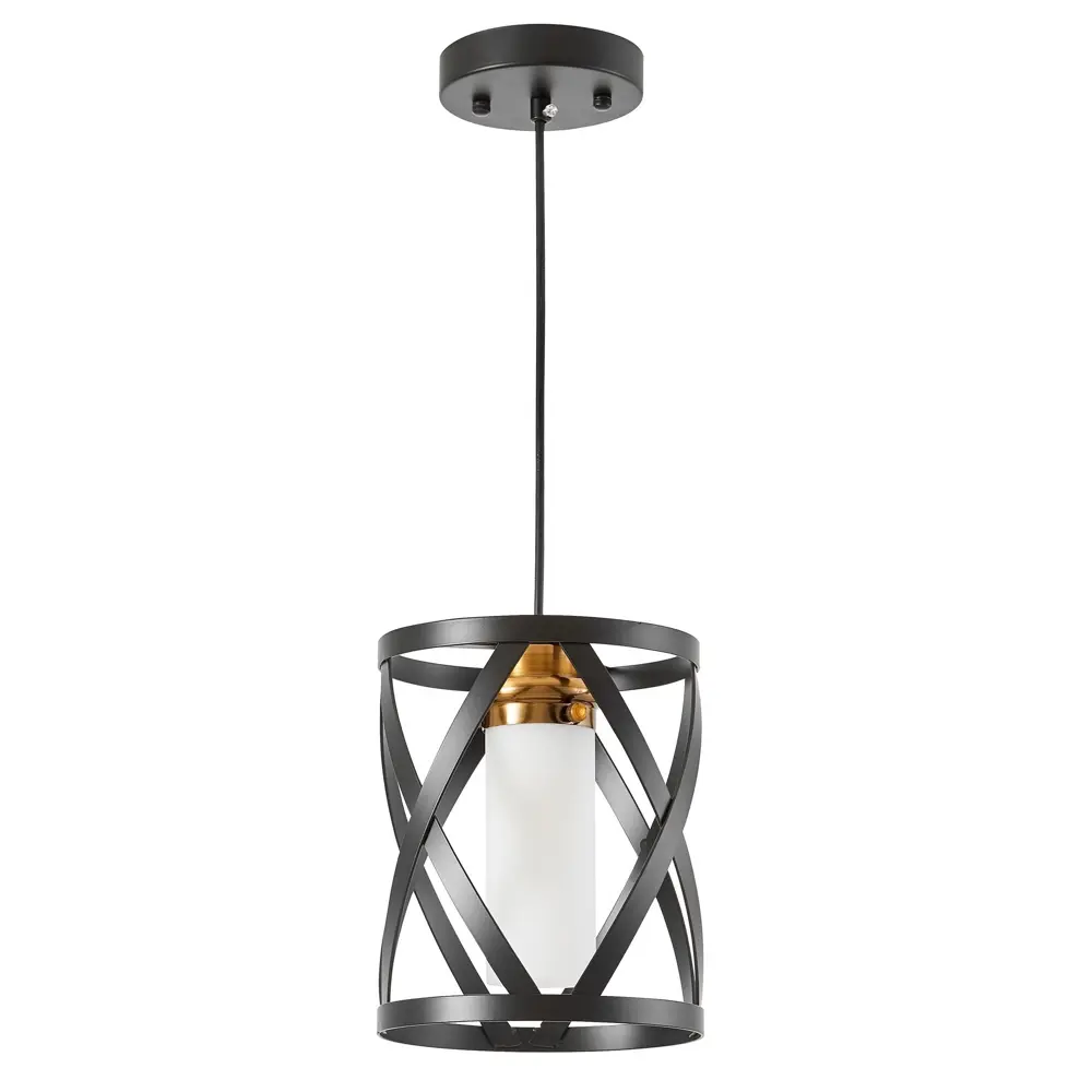 Фото Светильник подвесной Lumina deco Astila Ldp 1242-1 bk+md 1 лампа 2 м² цвет белый/черный Фото Светильник подвесной Lumina deco Astila Ldp 1242-1 bk+md 1 лампа 2 м² цвет белый/черный