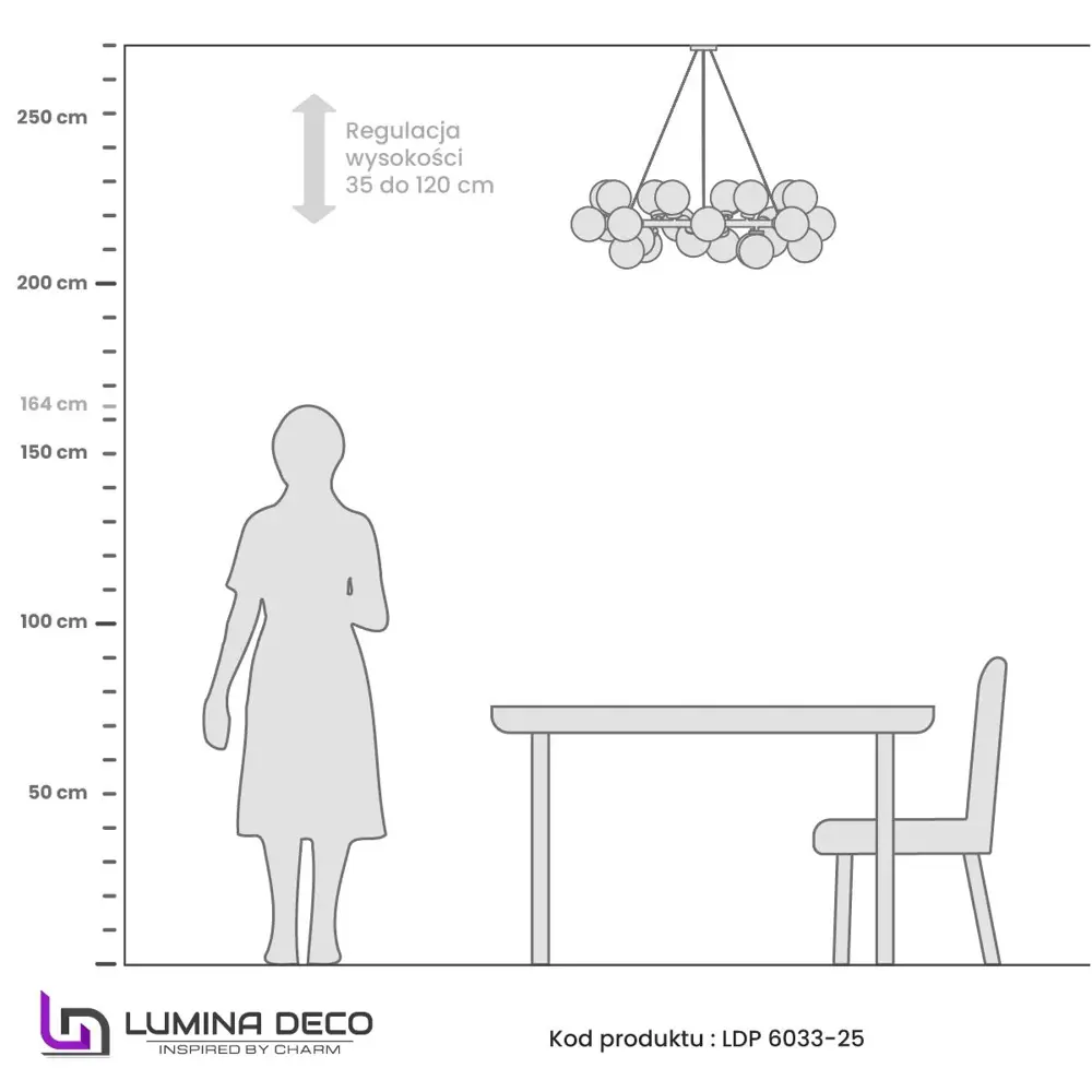 Фото 8 Люстра подвесная LUMINA DECO Marsiada LDP 6033-25 CHR 25 ламп 25 м² цвет хром Фото 8 Люстра подвесная LUMINA DECO Marsiada LDP 6033-25 CHR 25 ламп 25 м² цвет хром