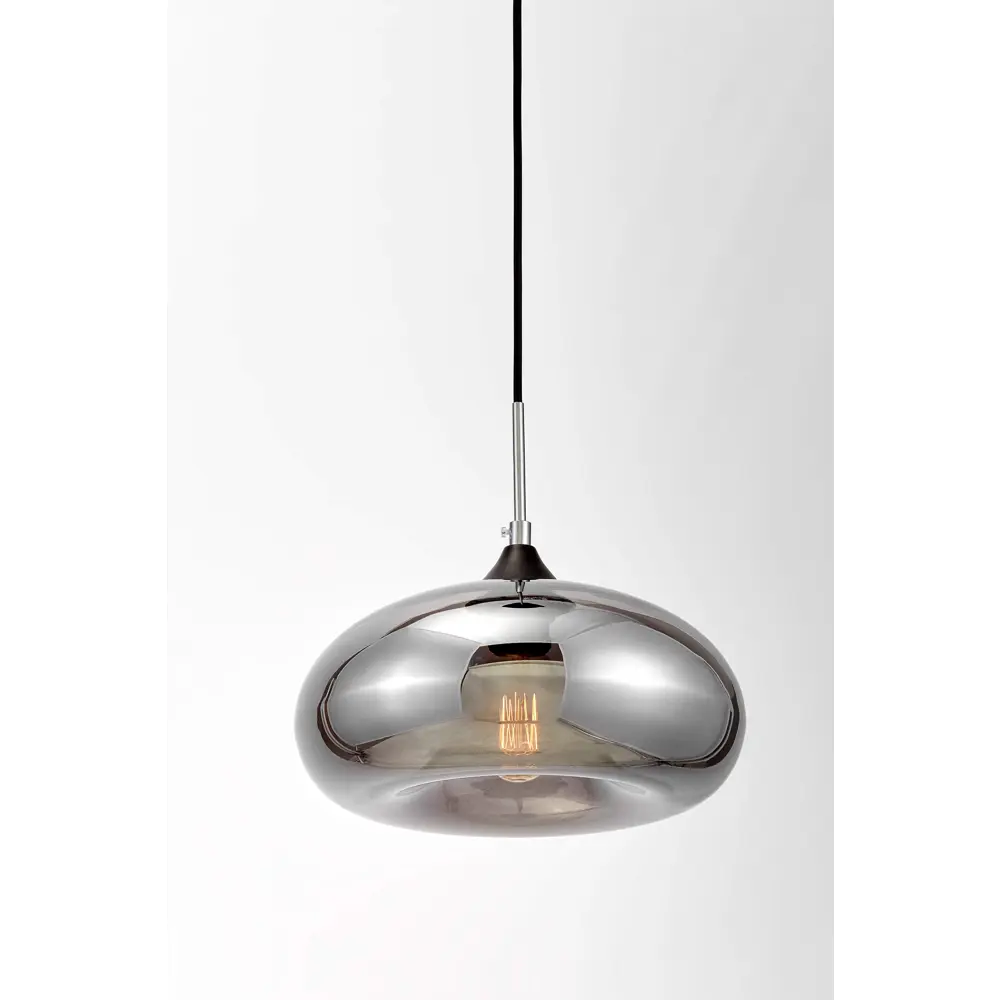 Фото 11 Светильник подвесной LUMINA DECO Brosso LDP 6810 GY 1 лампа 3 м² цвет дымно-серый