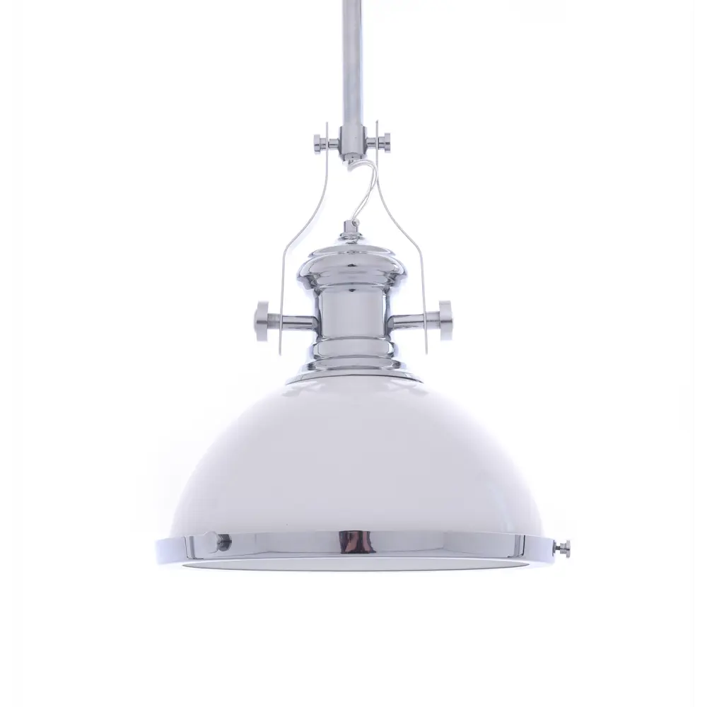 Фото 4 Светильник подвесной LUMINA DECO Ettore LDP 710-300 WT 1 лампа 3 м² цвет белый Фото 4 Светильник подвесной LUMINA DECO Ettore LDP 710-300 WT 1 лампа 3 м² цвет белый
