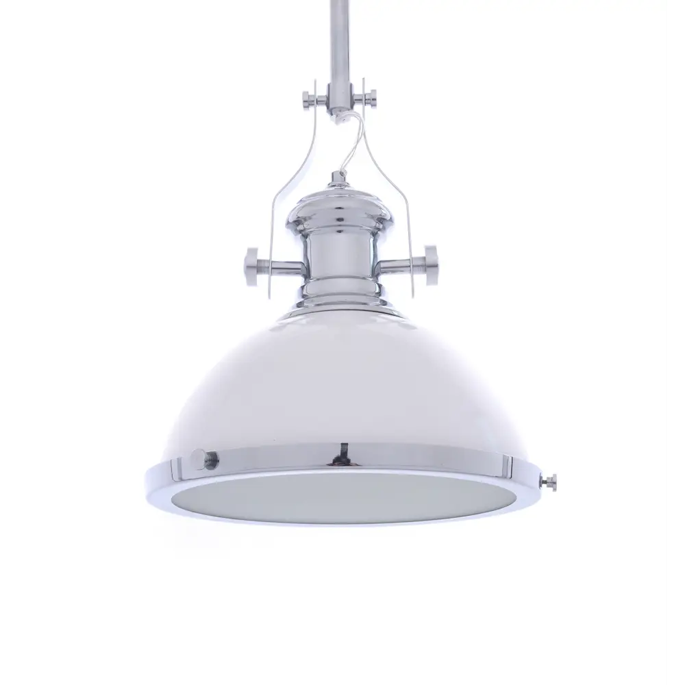 Фото 5 Светильник подвесной LUMINA DECO Ettore LDP 710-300 WT 1 лампа 3 м² цвет белый Фото 5 Светильник подвесной LUMINA DECO Ettore LDP 710-300 WT 1 лампа 3 м² цвет белый