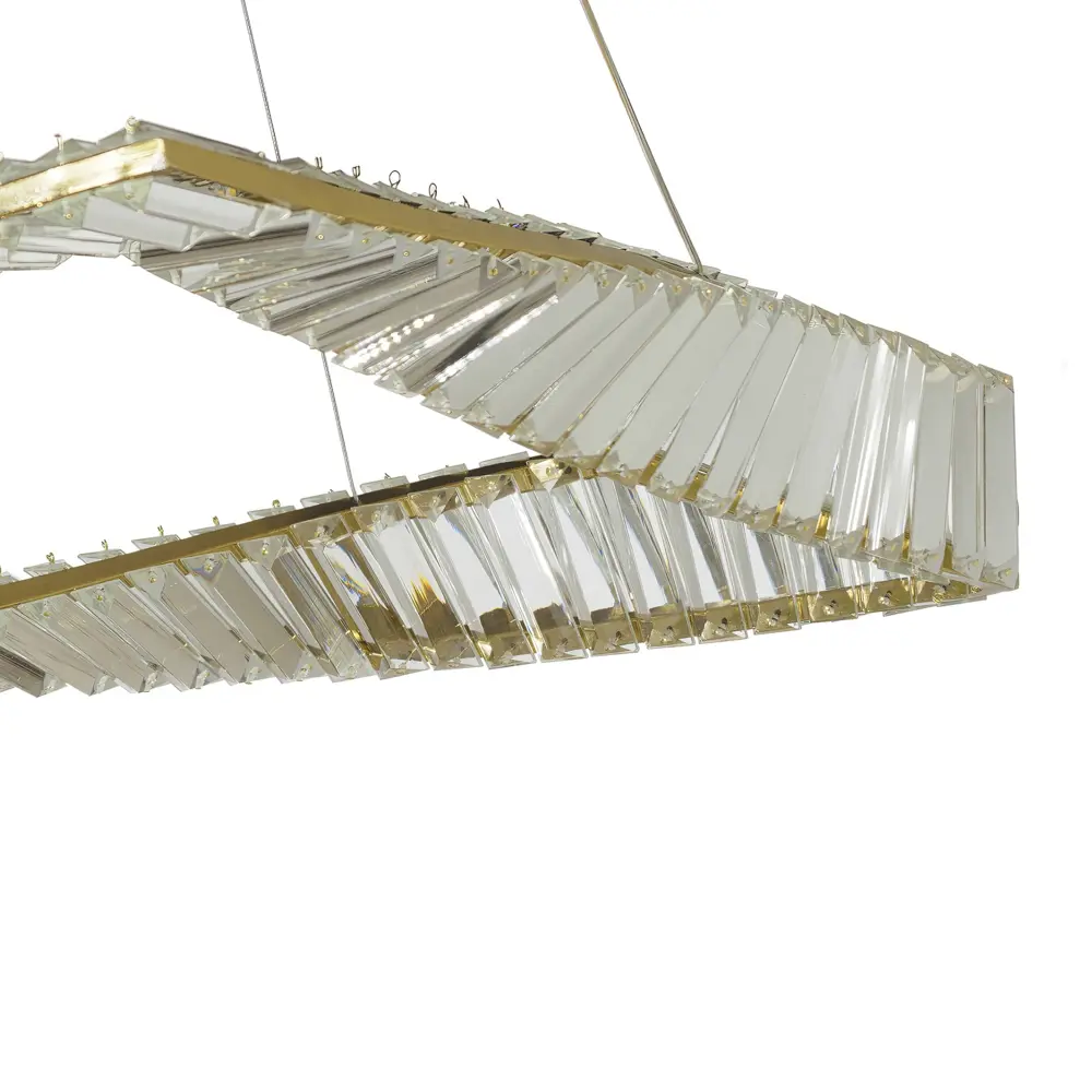 Фото 4 Светильник подвесной светодиодный Lumina deco 6039 Ldp 6039 gd нейтральный белый свет цвет прозрачный/золотой Фото 4 Светильник подвесной светодиодный Lumina deco 6039 Ldp 6039 gd нейтральный белый свет цвет прозрачный/золотой