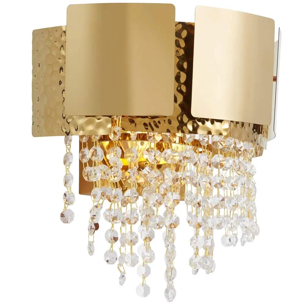 Фото Настенный светильник Lumina deco Molina Ldw 7046-2 md цвет прозрачный/золотой Фото Настенный светильник Lumina deco Molina Ldw 7046-2 md цвет прозрачный/золотой