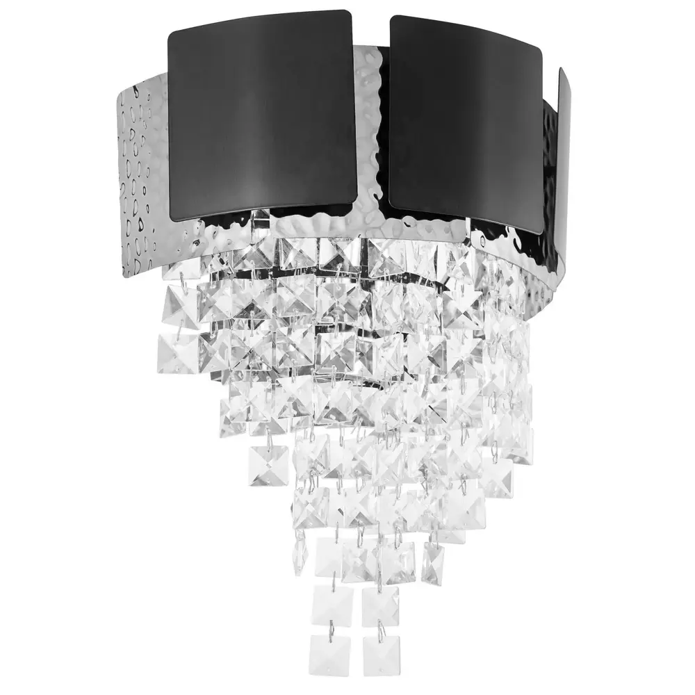 Фото 4 Настенный светильник Lumina deco Molina Ldw 7045-2 bk+chr цвет хром/черный Фото 4 Настенный светильник Lumina deco Molina Ldw 7045-2 bk+chr цвет хром/черный