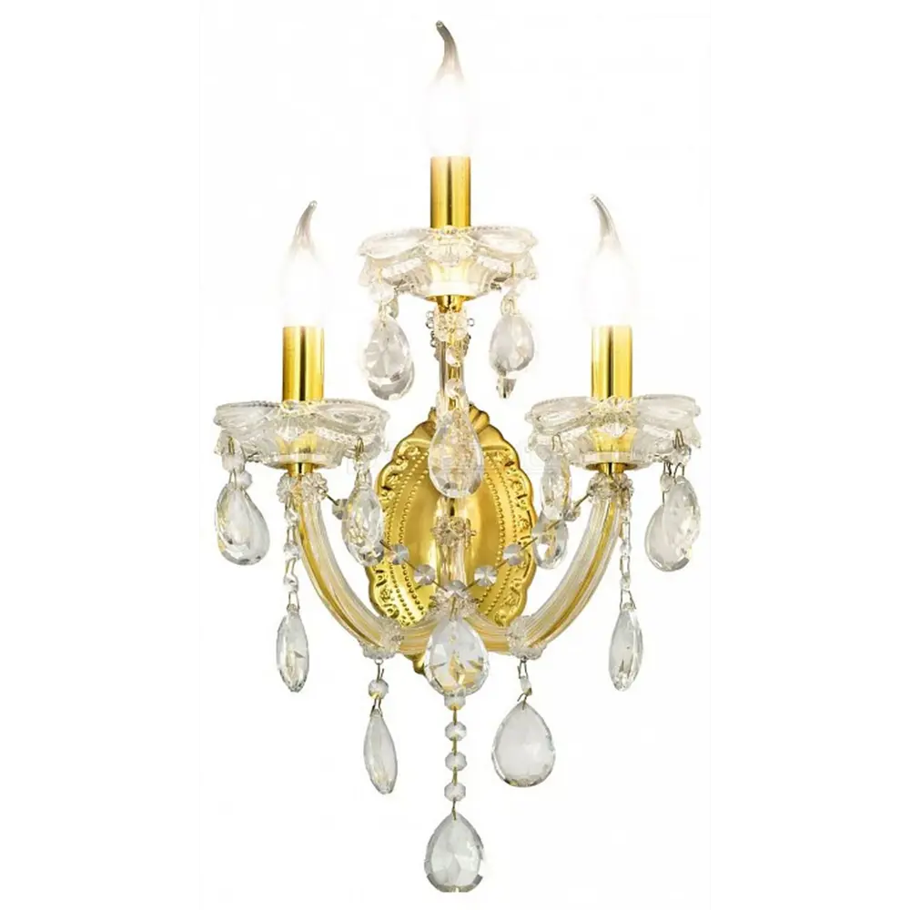 Фото 2 Настенный светильник Lumina deco Eliza Ldw 7030-3 gd цвет золотой