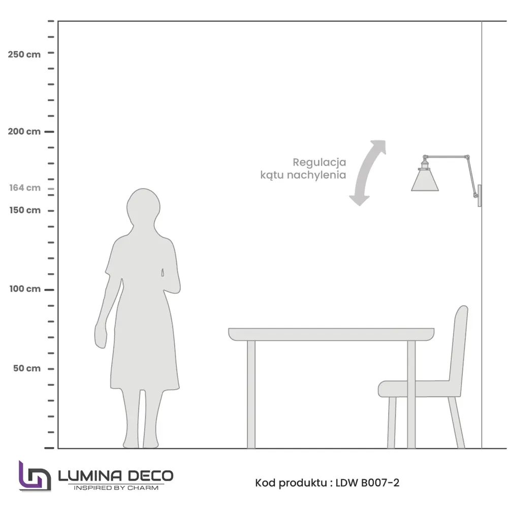 Фото 6 Настенный светильник LUMINA DECO LDW B007-2 CHR цвет черный Фото 6 Настенный светильник LUMINA DECO LDW B007-2 CHR цвет черный