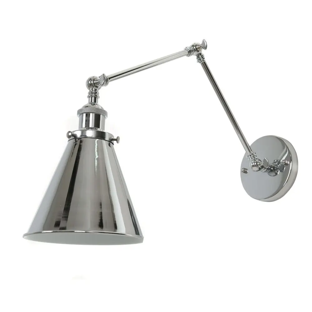 Фото Настенный светильник LUMINA DECO LDW B007-2 CHR цвет черный Фото Настенный светильник LUMINA DECO LDW B007-2 CHR цвет черный