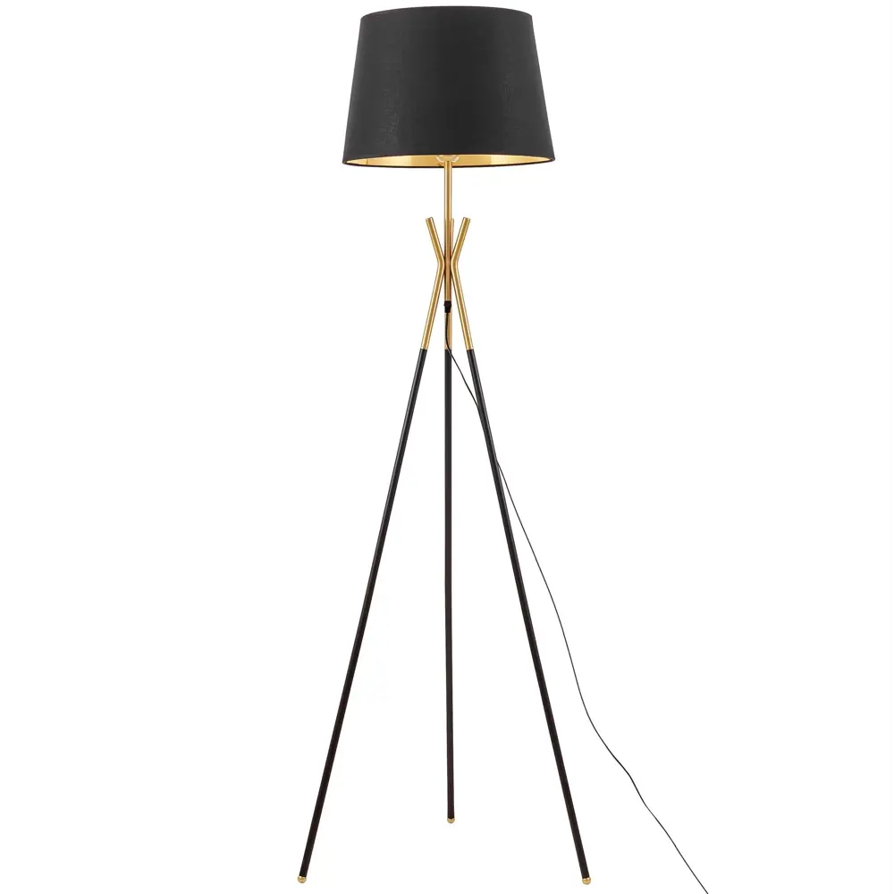 Фото Торшер Lumina deco LDF 3120 BK+MD Merino цвет черный Фото Торшер Lumina deco LDF 3120 BK+MD Merino цвет черный