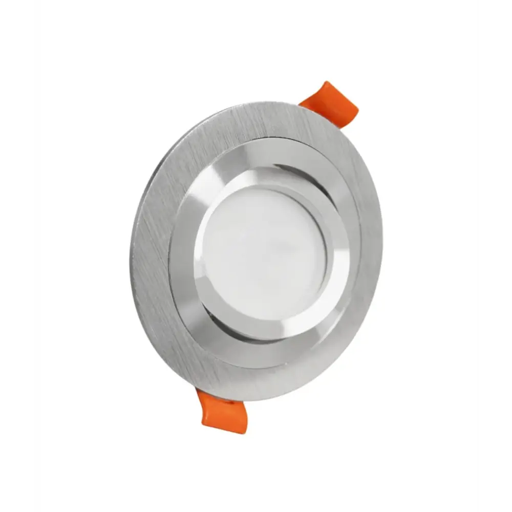 Фото 2 Светильник точечный встраиваемый Lumina Deco Duka LDC 8062-D90 SL LUMINA DECO Duka цвет серебряный Фото 2 Светильник точечный встраиваемый Lumina Deco Duka LDC 8062-D90 SL LUMINA DECO Duka цвет серебряный