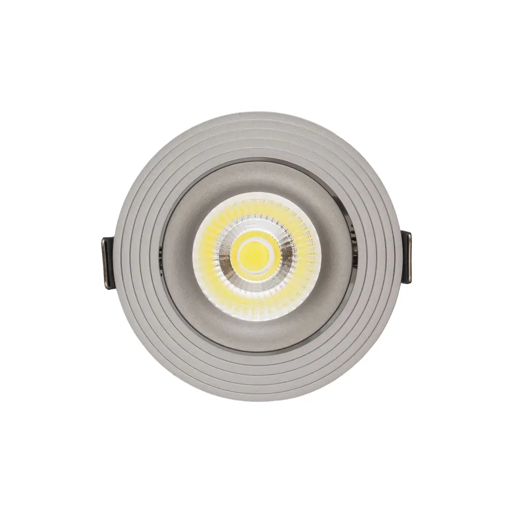 Фото Светильник точечный встраиваемый светодиодный Lumina deco Dorbi Ldc 6251 gy под отверстие 70 мм 5 Вт нейтральный белый свет цвет серый/серебристый Фото Светильник точечный встраиваемый светодиодный Lumina deco Dorbi Ldc 6251 gy под отверстие 70 мм 5 Вт нейтральный белый свет цвет серый/серебристый