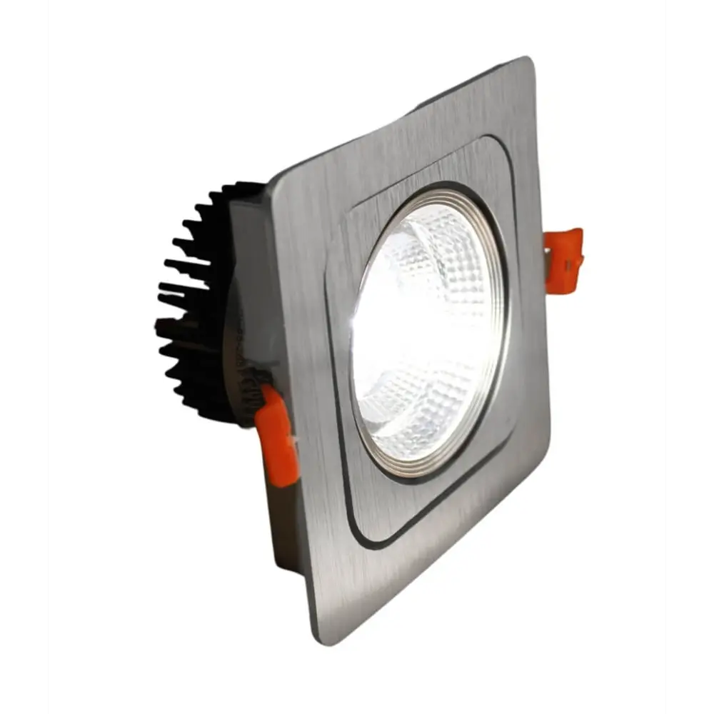 Фото 5 Светильник точечный светодиодный встраиваемый LUMINA DECO LDC 8065-10W SL Fostis нейтральный белый свет цвет серебряный Фото 5 Светильник точечный светодиодный встраиваемый LUMINA DECO LDC 8065-10W SL Fostis нейтральный белый свет цвет серебряный