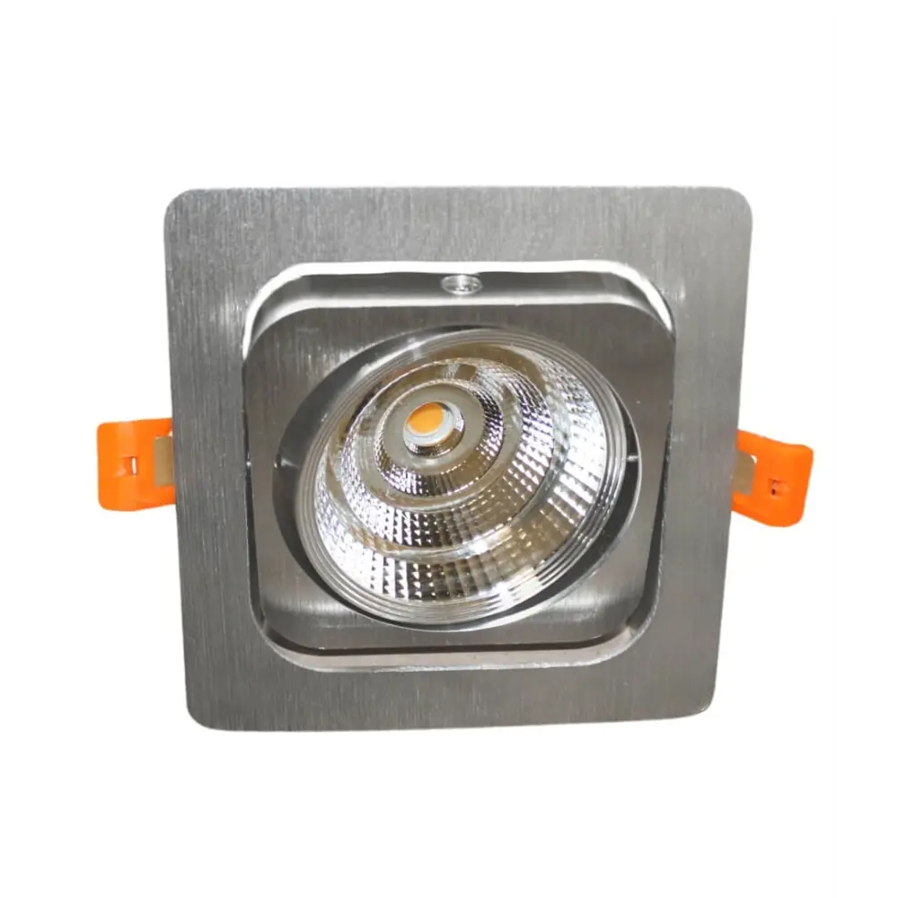 Фото 6 Светильник точечный светодиодный встраиваемый LUMINA DECO LDC 8065-10W SL Fostis нейтральный белый свет цвет серебряный Фото 6 Светильник точечный светодиодный встраиваемый LUMINA DECO LDC 8065-10W SL Fostis нейтральный белый свет цвет серебряный