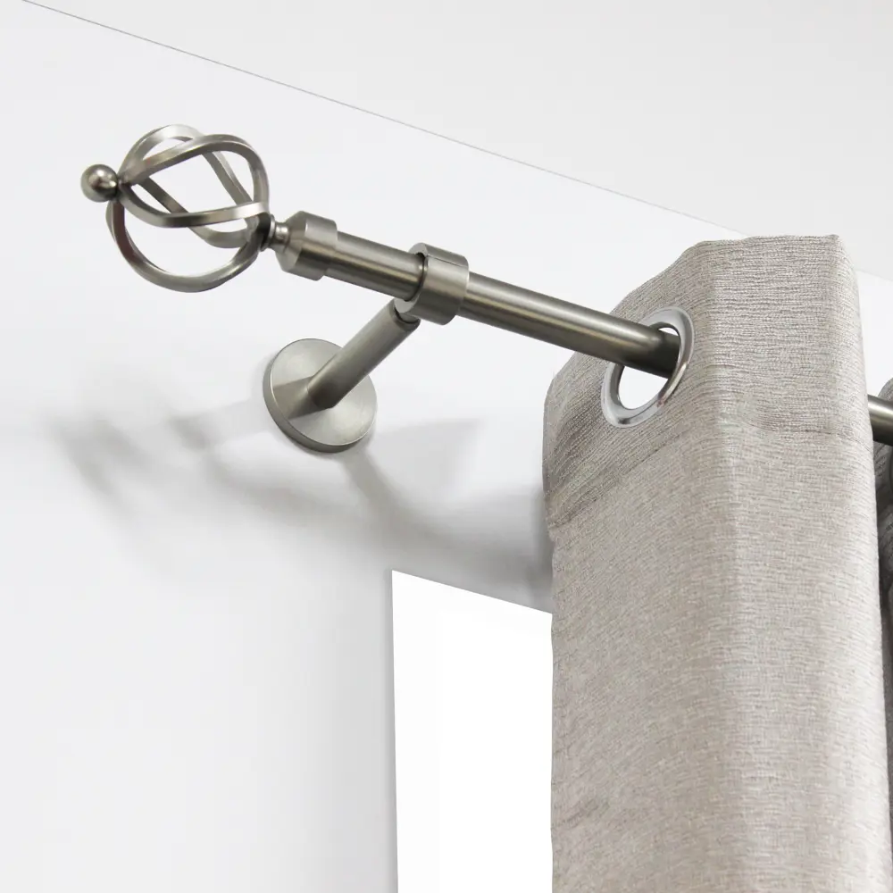 Фото 3 Наконечник Твист металл цвет никель 10.8 см 2 шт. Фото 3 Наконечник Твист металл цвет никель 10.8 см 2 шт.