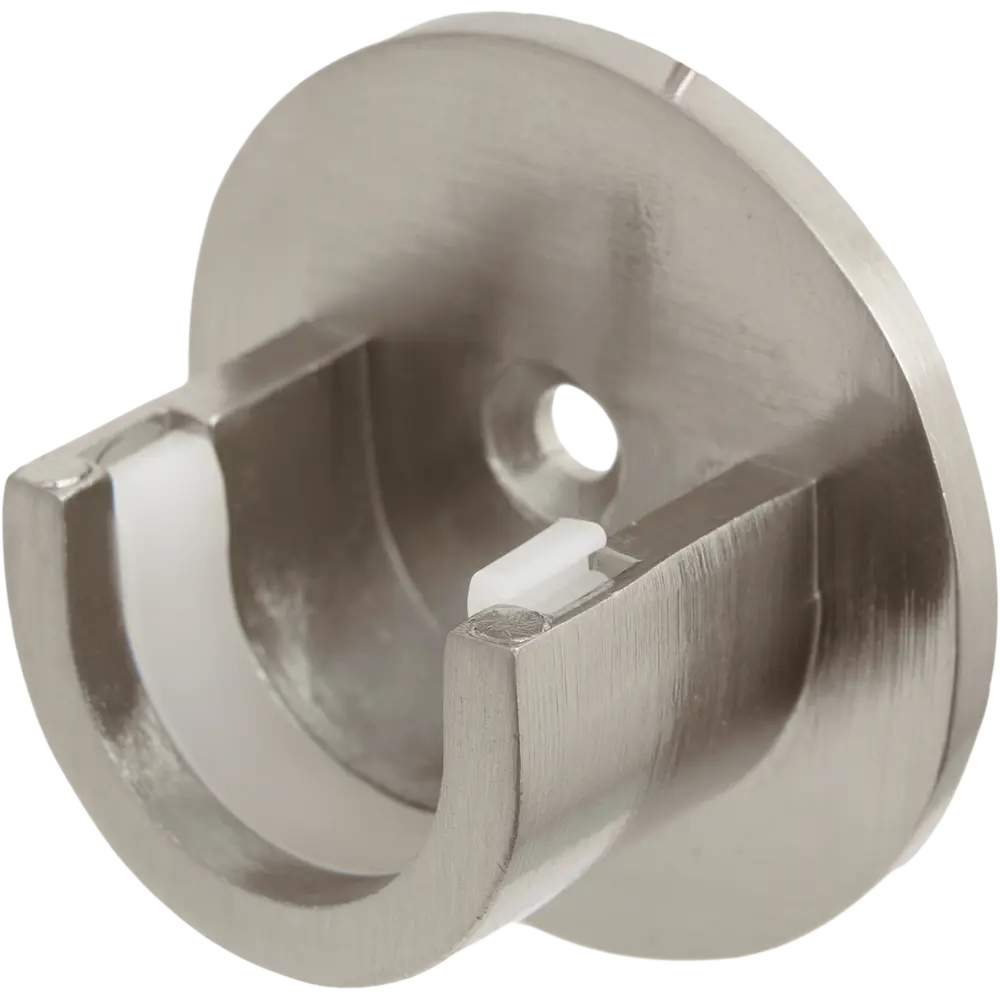 Фото 2 Держатель для штанги торцевой металл цвет хром 2.5 см 2 шт. Фото 2 Держатель для штанги торцевой металл цвет хром 2.5 см 2 шт.