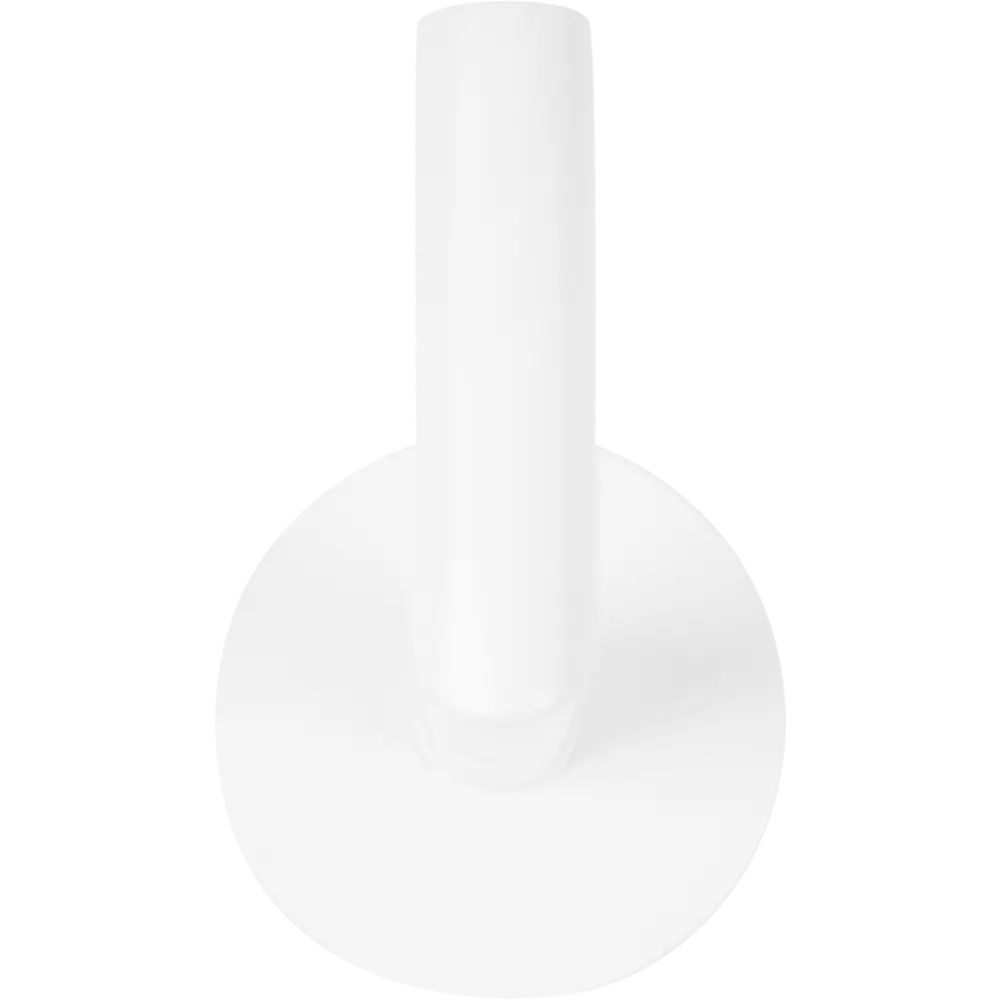 Фото 2 Держатель штор 8 см металл цвет белый 2 шт. Фото 2 Держатель штор 8 см металл цвет белый 2 шт.