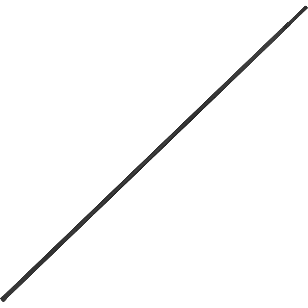 Фото 3 Штанга раздвижная 160-300 см d20 мм металл цвет черный Фото 3 Штанга раздвижная 160-300 см d20 мм металл цвет черный