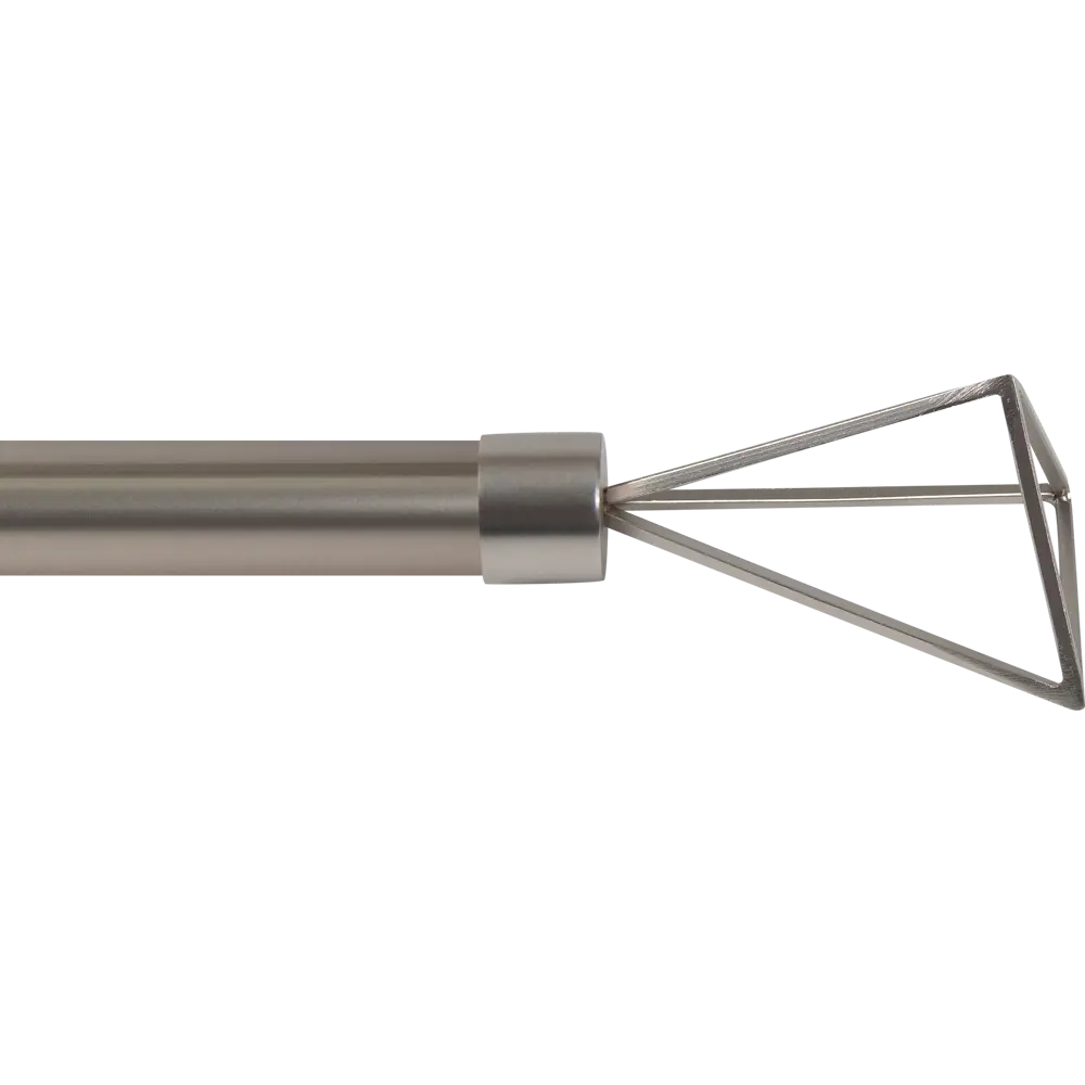 Фото Наконечник Трайэнгл металл цвет никель 9.7 см 2 шт. Фото Наконечник Трайэнгл металл цвет никель 9.7 см 2 шт.