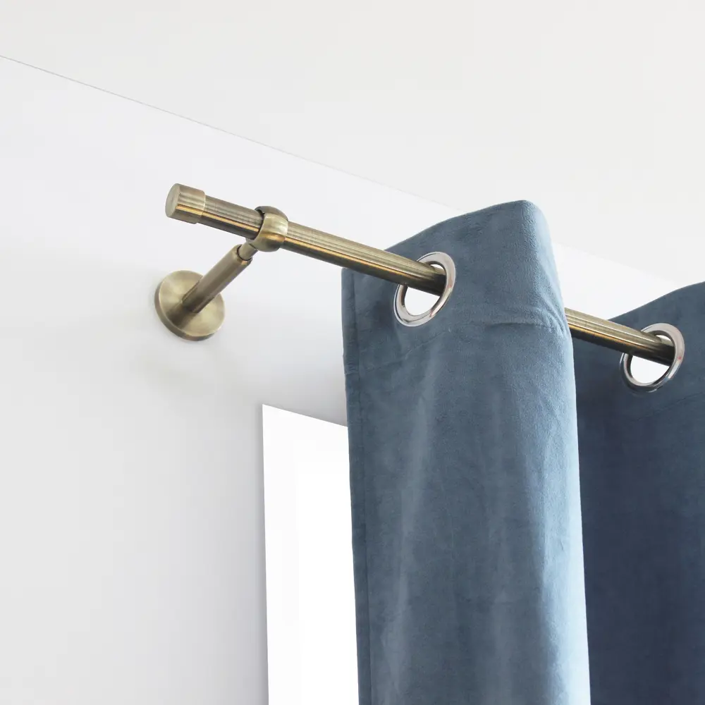 Фото 3 Наконечник заглушка металл цвет золото антик d2 см 2 шт.