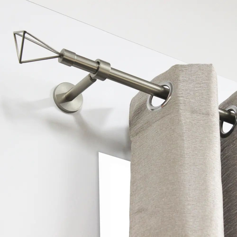 Фото 2 Наконечник Трайэнгл металл цвет никель 9.7 см 2 шт. Фото 2 Наконечник Трайэнгл металл цвет никель 9.7 см 2 шт.