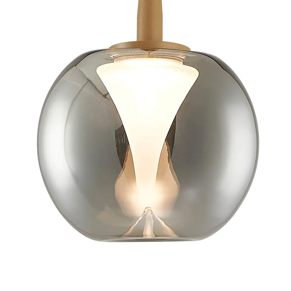 Фото 2 Светильник подвесной светодиодный Mantra Andromeda 9076 2 м² теплый белый свет цвет хром/золотой Фото 2 Светильник подвесной светодиодный Mantra Andromeda 9076 2 м² теплый белый свет цвет хром/золотой