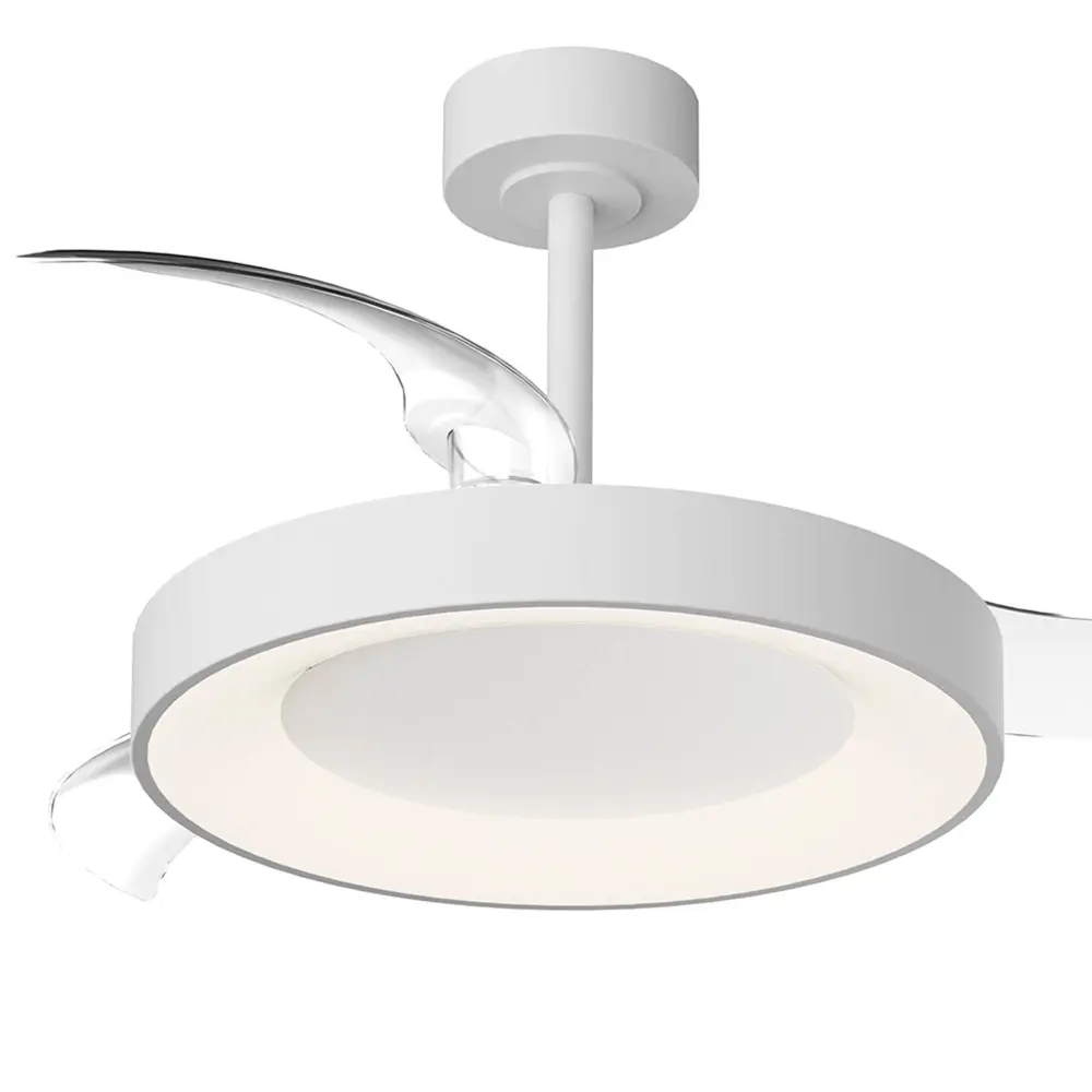 Фото 2 Люстра-вентилятор светодиодная Mantra 9010 с пультом 18 м² освещение от 13 до 20 м² вентиляция регулируемый белый свет цвет белый Фото 2 Люстра-вентилятор светодиодная Mantra 9010 с пультом 18 м² освещение от 13 до 20 м² вентиляция регулируемый белый свет цвет белый