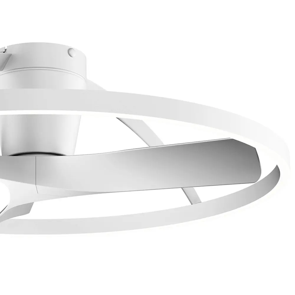 Фото 3 Люстра-вентилятор светодиодная Mantra 9043 с пультом 13 м² освещение от 13 до 20 м² вентиляция регулируемый белый свет цвет белый Фото 3 Люстра-вентилятор светодиодная Mantra 9043 с пультом 13 м² освещение от 13 до 20 м² вентиляция регулируемый белый свет цвет белый